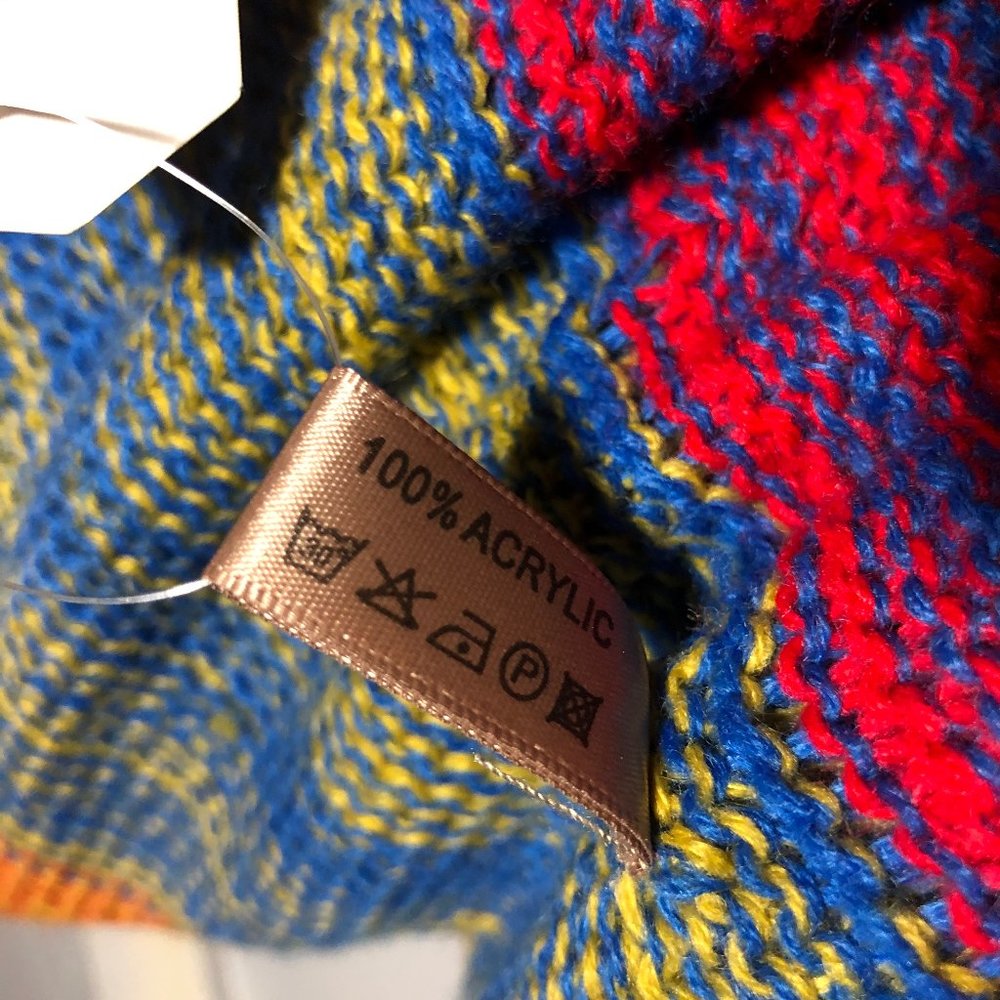 LOF Multi-Color Infinity Scarf NWT - Picture 3 of 3